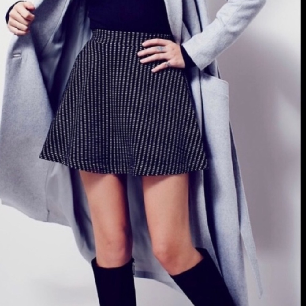 Free People Flippy Floppy Skater Mini Skirt. Size XS